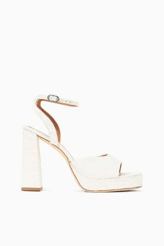 SOLANGE PLATFORM | WHITE