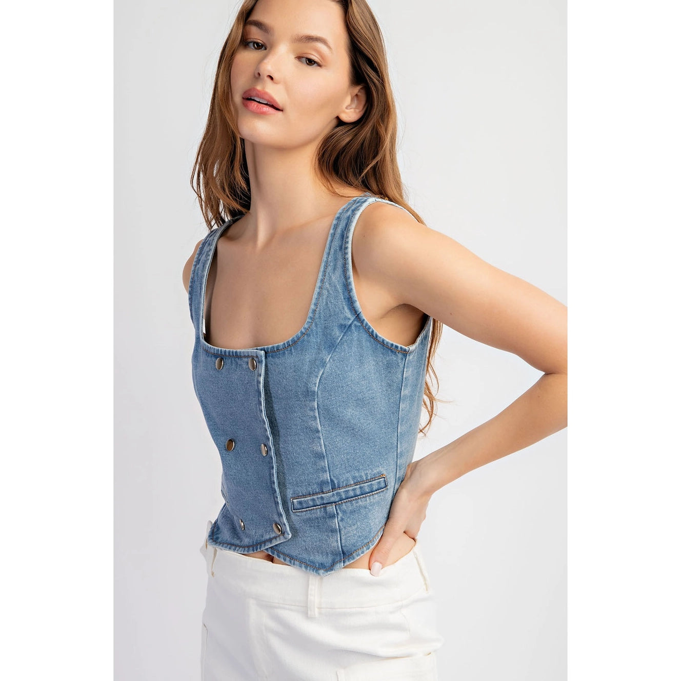 Denise Denim Vest